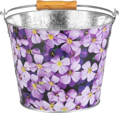 Immagine prodotto di Secchio Strend Pro, 5 litri, metallo, stampa fiori/frutta, vari tipi