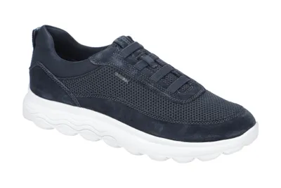 Produktbild von Geox SPHERICA Herrenschuhe - sportliche Slipper - Halbschuhe blau Freizeit NEU