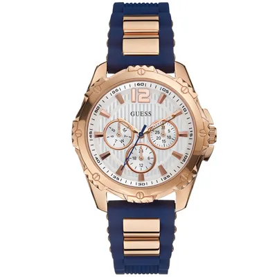 Produktbild von Guess Uhr W0325L8 Sport Steel Damen Armbanduhr Farbe Gold