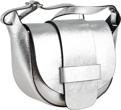 Produktbild von Abendtasche Blink aus Leder mit Metaliceffekt von collezione alessandro