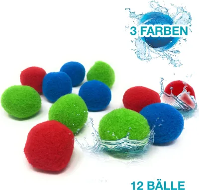 Produktbild von Wasserbomben Splash Wasserbälle Wasserball wiederverwendbar Wasser Kinder Ball