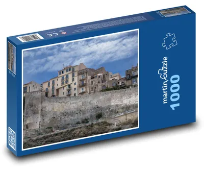 Zdjęcie produktu dla Puzzle 1000 Korsyka - Bonifacio, miasto - martinpuzzle