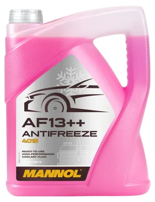 Produktbild von MANNOL 4015 AF13++ Kühlerfrostschutz Antifreeze Ready-Mix bis -40 °C, 5L