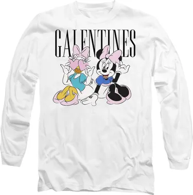Obrázek produktu pro Disney - Tričko "Galentines" pro muže/dámy Uni - Valentýn TV14210 (M) (Bílá)