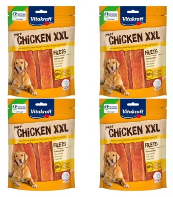 Obrázek produktu pro VITAKRAFT Kuřecí řízky XXL Delikatesní 4 x 250 g