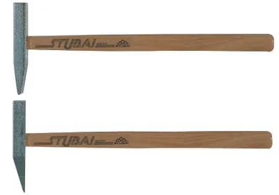 Immagine prodotto di STUBAI Martello per piastrelle con manico piatto zincato 50 g