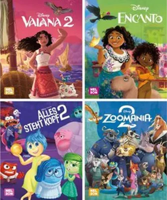 Immagine prodotto di Nelson Mini-Bücher: 4er Disney Mini-Bücher zum Film 1-4