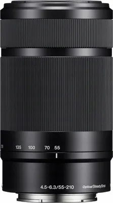 Zdjęcie produktu dla Sony E 55-210 mm teleobiektyw zmiennoogniskowy F4.5-6.3 OSS seria APSC