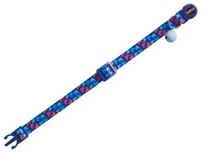 Produktbild von Nobby Katzenhalsband Heart Dark Blue
