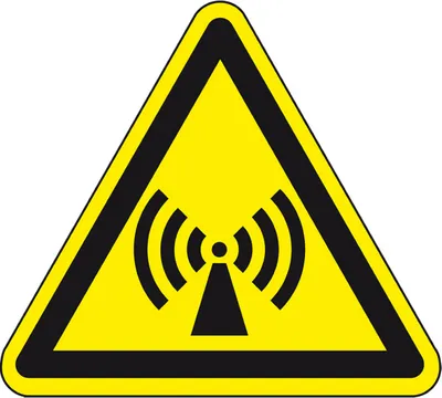 Produktbild von Dreifke® Warnschild Warnung v. n. ionisierender Strahlung, ASR/ISO, Kunststof...
