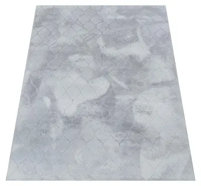 Produktbild von Teppich Wohnzimmer Schlafzimmer Kurzflor Skandinavisches Boho Muster Geometrisch Grösse 80x150 cm