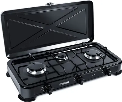 Zdjęcie produktu dla Płyta gazowa Promis KG300C Black 35 x 11 x 31 cm