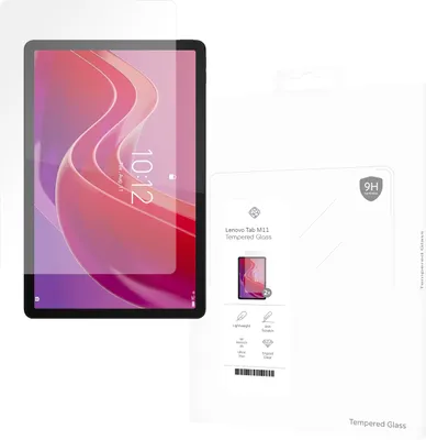Produktbild von Schutzfolie Lenovo Lenovo Tab M11 - Panzerglas - Cazy - Transparant