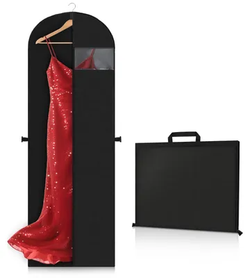 Kleidersack 180×60 cm, faltbar, mit Reißverschluss, staubdicht, 1 Stück