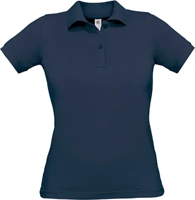 Produktbild von B&C PW455 | Poloshirt Safran Pure / Women - Farbe: Navy - Größe: S