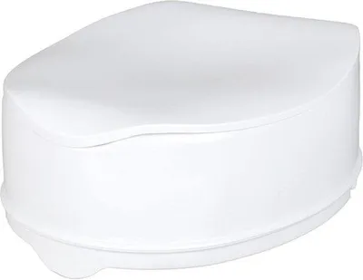Produktbild von Famanu Toilettensitzerhöhung mit Deckel - 15 cm Höhe