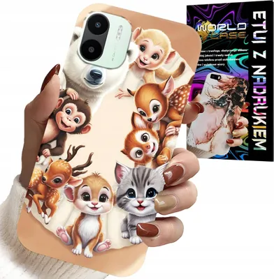 Obrázek produktu pro Pouzdro pro Xiaomi Redmi A2 - Dětské pouzdro Back in Animals Forest