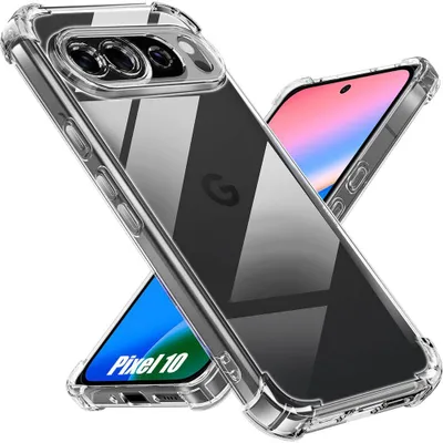 Image de Coque pour Google Pixel 10 - Protection Silicone Antichoc Slim Coins Renforcés Transparent