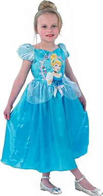 Produktbild von Disney Prinzessin Cinderella Storytime Kostümkleid Kindergröße: 110-116