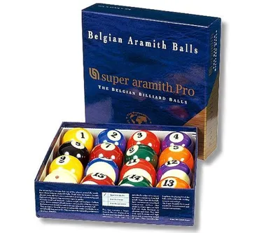 Boule De Billard Carambole Aramith N°61,5 – Super Aramith – Couleur Bleu – Fabriquée En Belgique