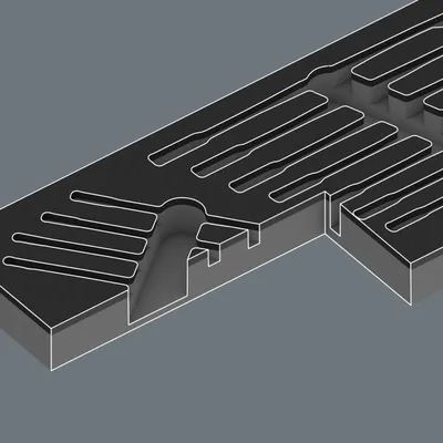 Produktbild von Wera 9733 Schaumstoffeinlage 6001 Joker Switch Set 1