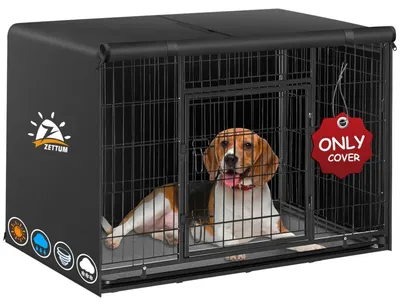 Immagine prodotto di Copertura per trasportino per cani, 105 cm, antivento, resistente, realizzata in tessuto Oxford 600D, robusta, universale, dimensioni 106x71x76 cm