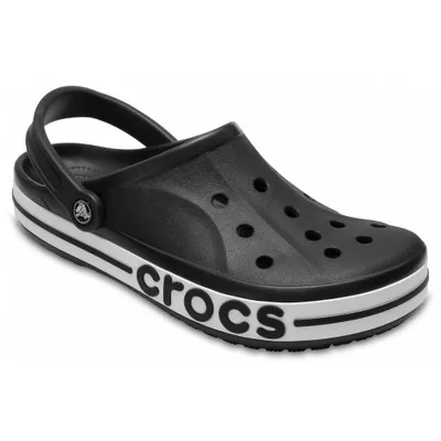Produktbild von CROCS Bayaband Clog Schwarz/Weiße Flip-Flops EU 43-44