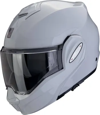 Image de Scorpion Exo-Tech Evo Pro Solid casque pliable, gris clair, M (57/58)