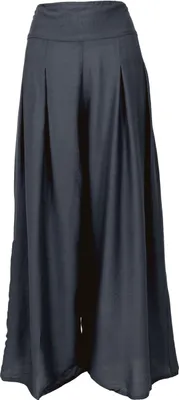 Produktbild von Boho Hosenrock, Weite Sommerhose - Anthrazit, Damen, Grau, Viskose, Größe: L/XL
