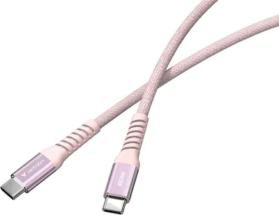 Obrázok produktu pre Verbatim 31853, 1,2 m, USB C, USB C, USB 2.0, 0,48 Gbit/s, Ružová