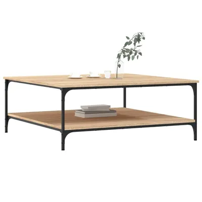 Produktbild von "2026 Aktion"Couchtisch - CLORIS - Wohnzimmertisch - Robust und langlebig - Sonoma-Eiche 100x100x40 cm Holzwerkstoff - DEMöbel3886931