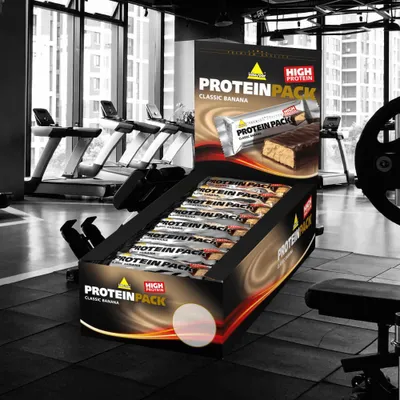 Produktbild von Inkospor X-treme Protein Pack- 24 Riegel a 35g Classic Banane