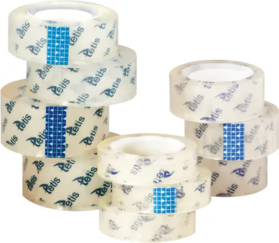Zdjęcie produktu dla Tetis Taśma klejąca przezroczysta 18 mm 8 sztuk