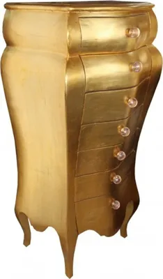 Produktbild von Casa Padrino Barock Kommode Gold 131 x 68 x 46 cm- Antik Stil
