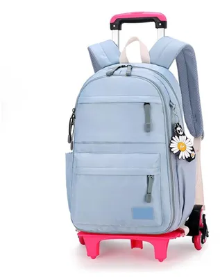 Immagine prodotto di Zaino con ruote per bambine - Zaino con trolley per la scuola