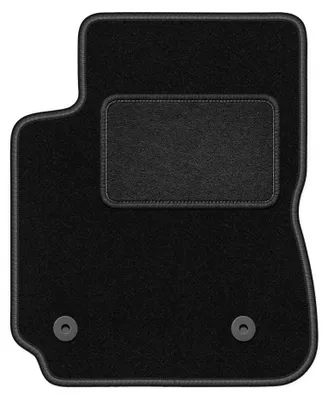Immagine prodotto di Tappetino guidatore in moquette per Citroen C4 Cactus II 2018- (crossover) – 1 pezzo, nero, su misura – Wielganizator LUX