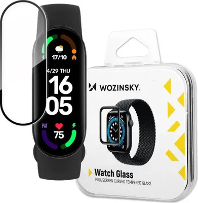 Obrázek produktu pro Hybridní ochranné sklo pro Xiaomi Mi Band 6 černé