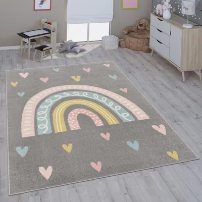 Produktbild von Kinderteppich Teppich Kinderzimmer Mädchen Jungs Verschiedene Motive Und Größen Grösse 120x160 cm