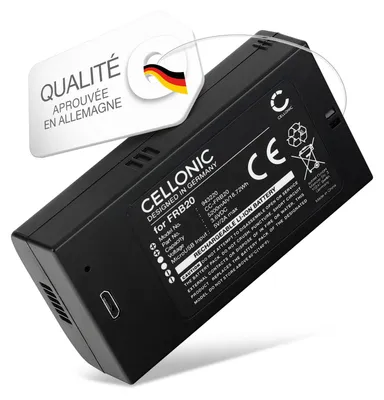 Image de CELLONIC 1x Batterie pour Domotique / Smart Home Compatible avec Imou Cell 2, FRB20 - (5200mAh, 3.6V)