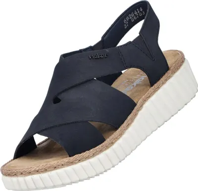 Produktbild von Rieker Damen Keilsandaletten 31501-36, 31501-37, 31501-38, 31501-39, 31501-40, 31501-41, 31501-42, 31501-43 RIE-69264 pazifik 37