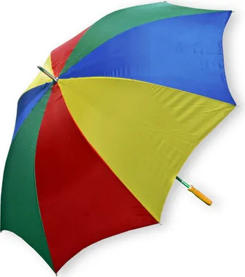 Produktbild von Strandschirm Sonnenschirm Regenschirm 2in1 Garten Camping Caravan-Schirm