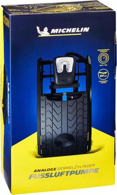 Produktbild von Schwalbe Doppelzylinder Fußluftpumpe 7 bar
