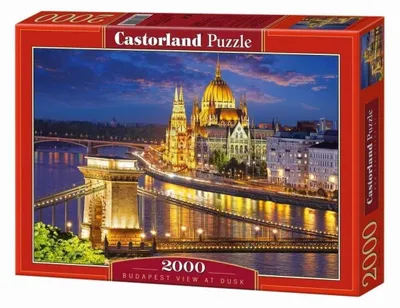 Produktbild von Castorland Budapest view at dusk 2000 pcs, 2000 Stück(e), Stadt, 9 Jahr(e)
