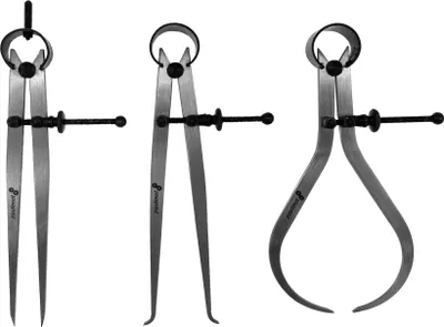 Produktbild von PAULIMOT Federzirkel-Set 150 mm, 3-teilig