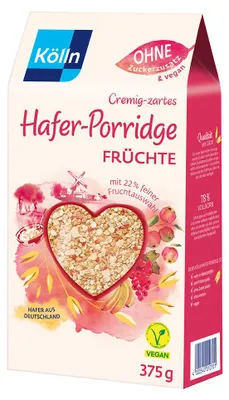 Produktbild von Kölln Hafer-Porridge Früchte, 375g