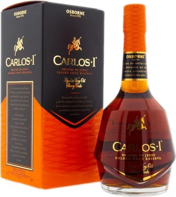 Obrázek produktu pro Carlos I Sp.Brandy 40% 0,7l