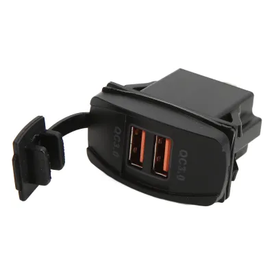 Obrázek produktu pro USB Rocker Switch,Rocker Style Car USB Charger,Rocker Switch Style USB Charger,Dual USB Charger,Fast Charge Socket,Rocker Dual USB Car Charger