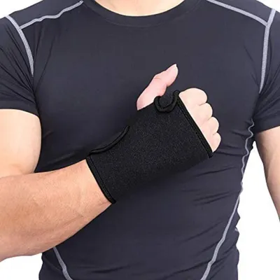 Produktbild von Handgelenk Bandagen - Handgelenkstütze für Karpaltunnelsyndrom, Sehnenentzündung, Arthritis und Verstauchung  rechte Hand