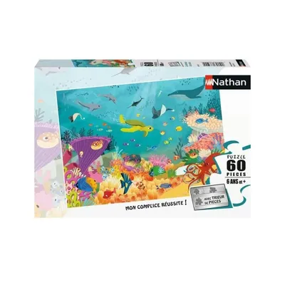 Immagine prodotto di puzzle da 60 pezzi - Animali marini