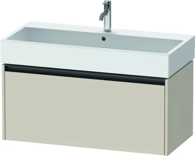 Produktbild von Duravit Ketho.2 Wastafelonderkast 98,4x46x44 cm Supermat Taupe